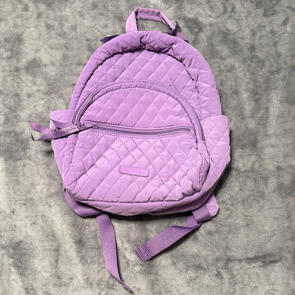 Vera Bradley Purple Small Backpack